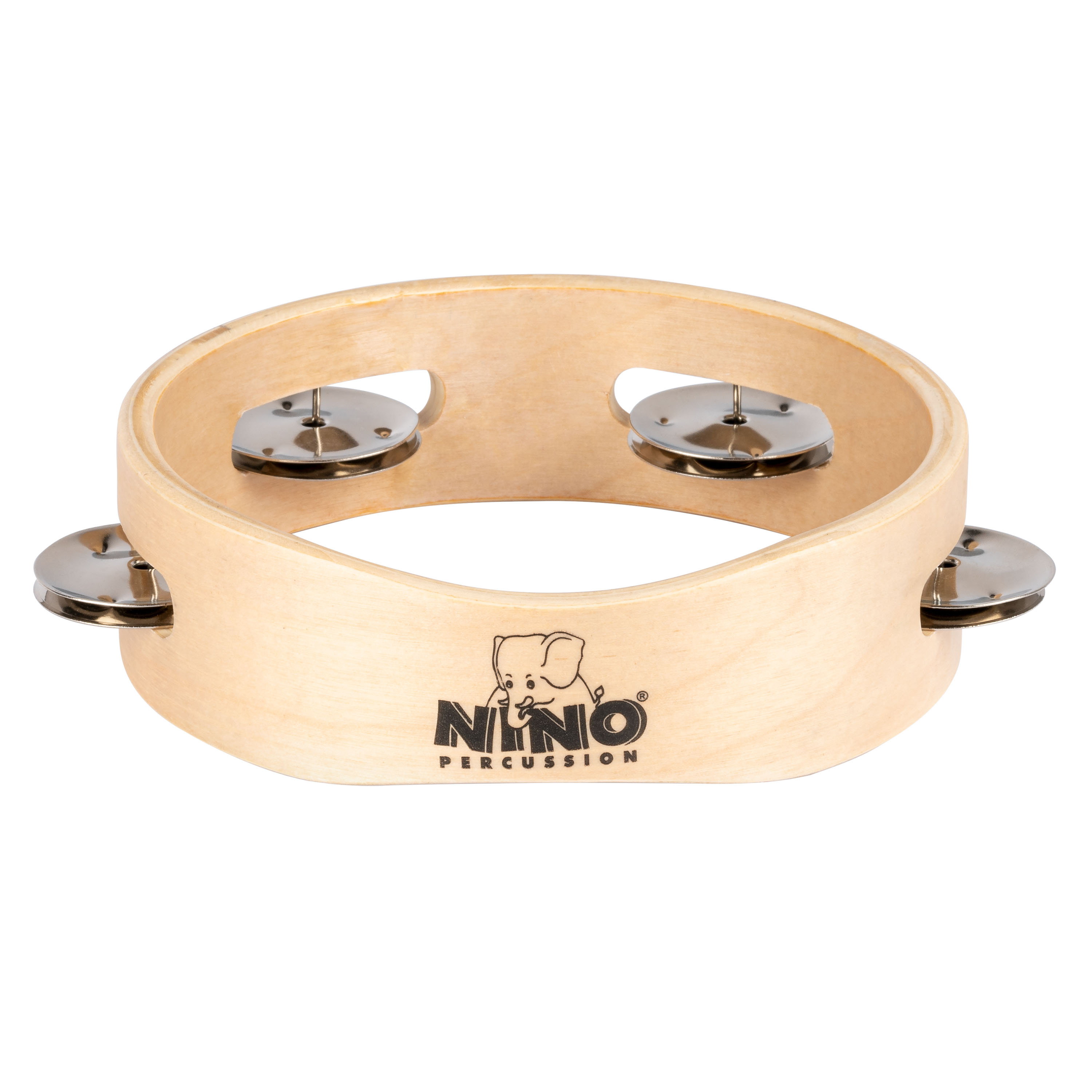 NINO Percussion Tamburin - 6” einreihig