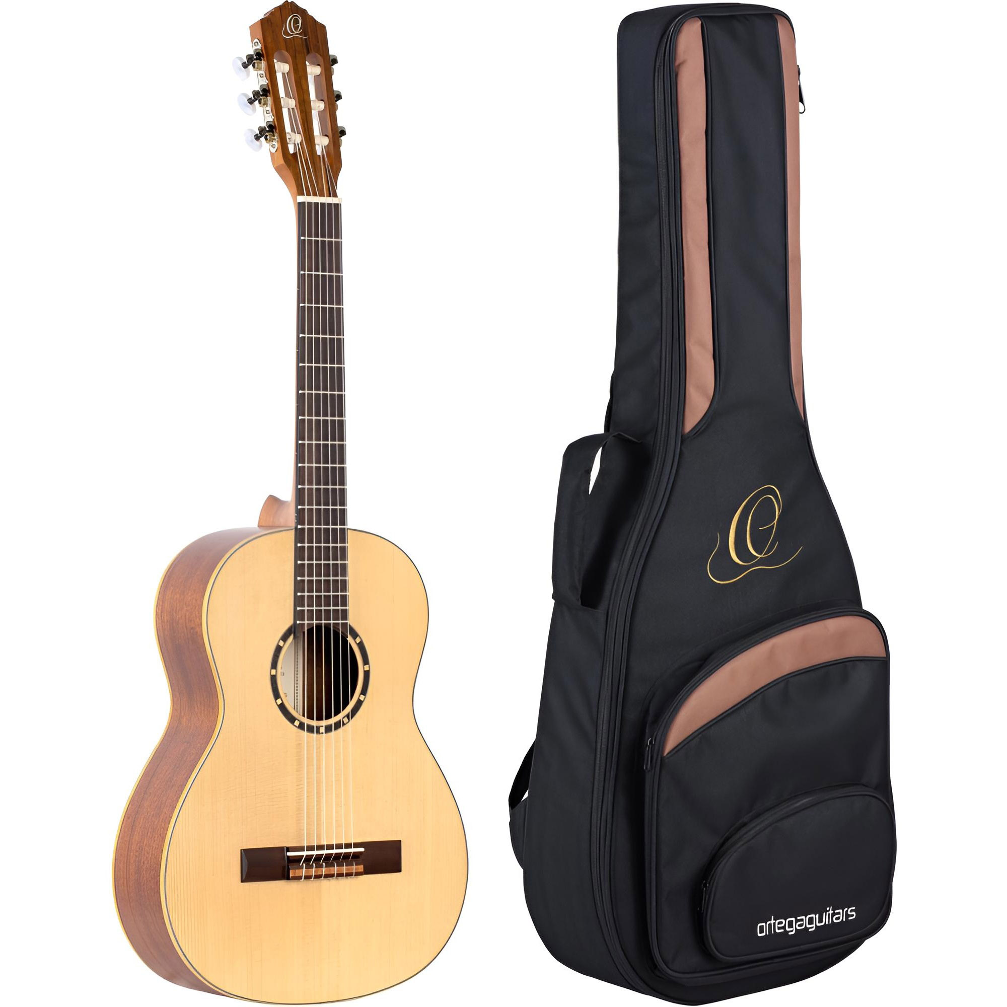 ORTEGA R121 3/4 Klassikgitarre im Set mit Tasche