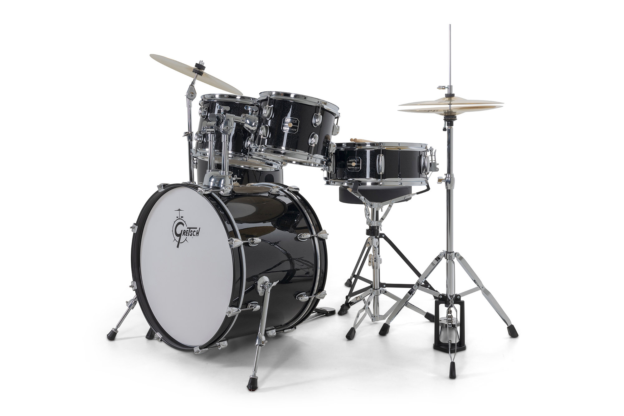 GRETSCH Drumset Renegade 20" BD Black Mist