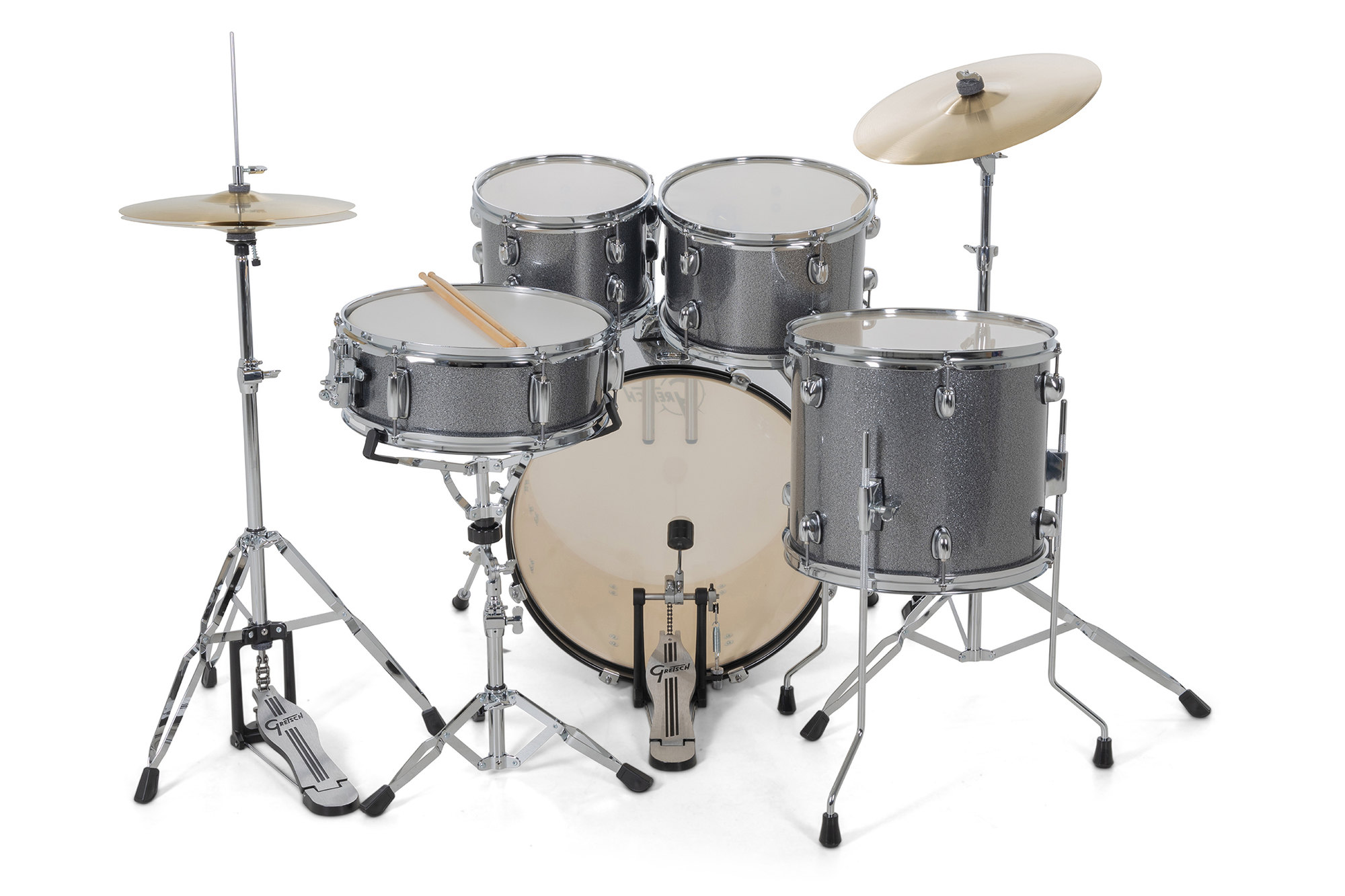 GRETSCH Drumset Renegade 20" BD Grey Sparkle