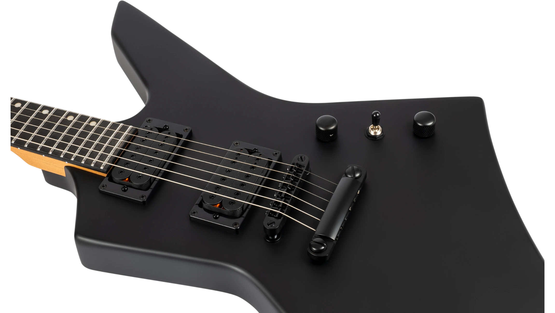 SPIRA Guitars X-400 MBK E-Gitarre