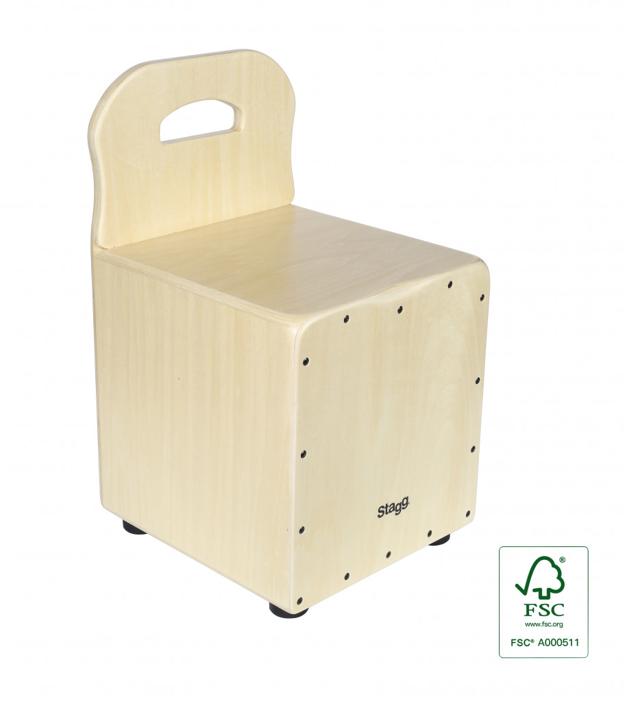 STAGG CAJ-KID-N Kids Cajon Natural - Cajon für Kinder