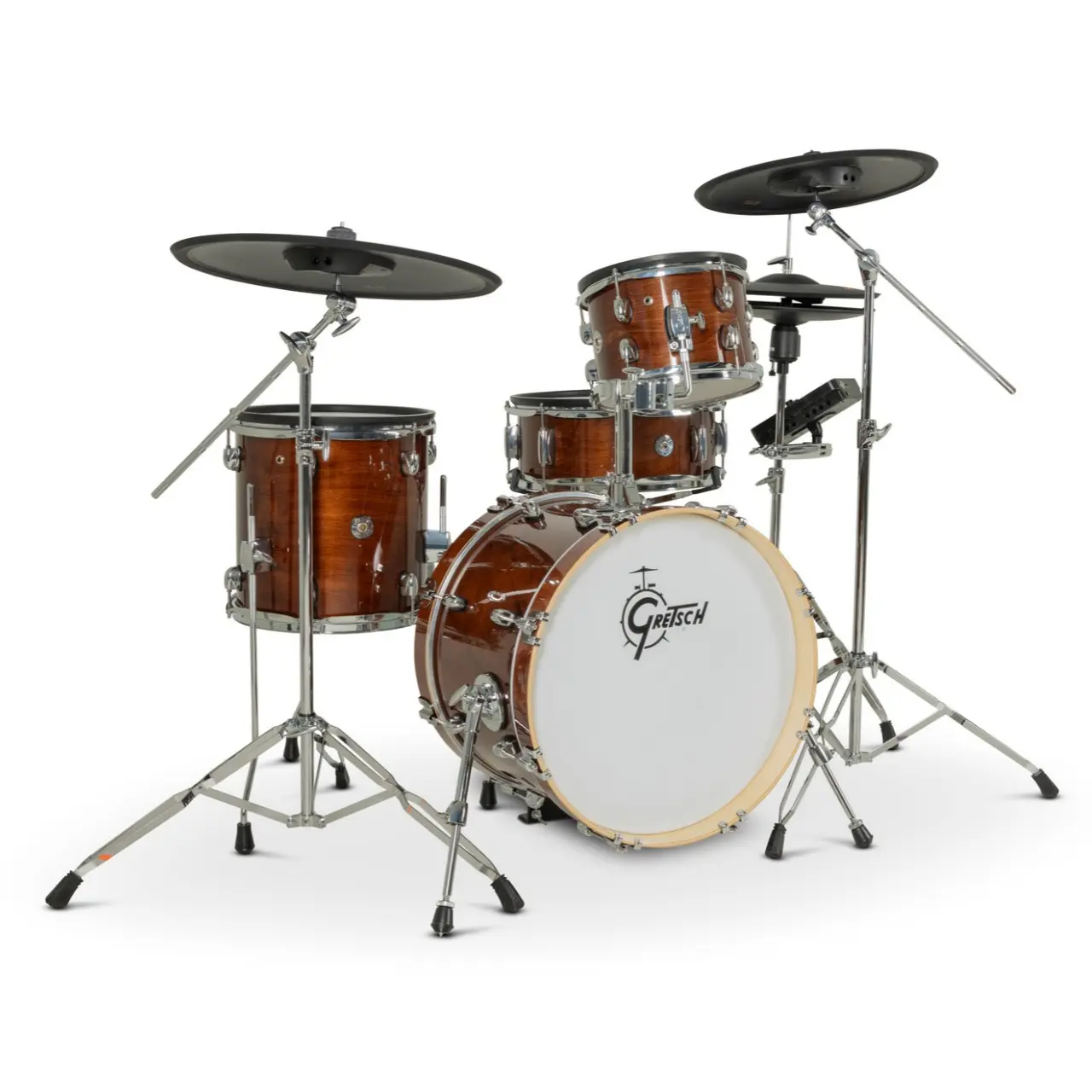 GRETSCH Catalina EVO 4 Piece Kit - Walnut Glaze - E-Drumset
