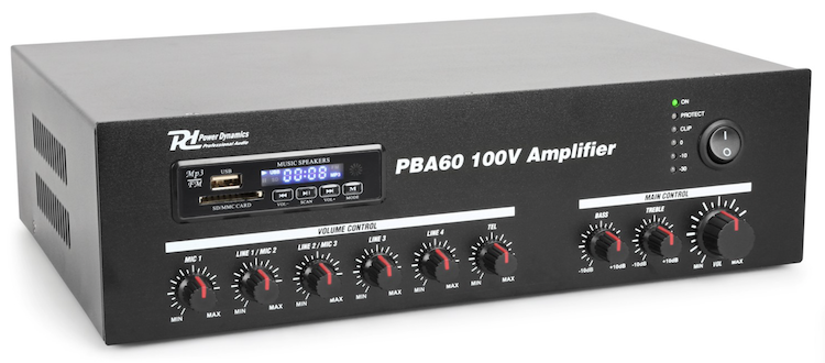 POWER DYNAMICS PBA60 100V Verstärker 60W