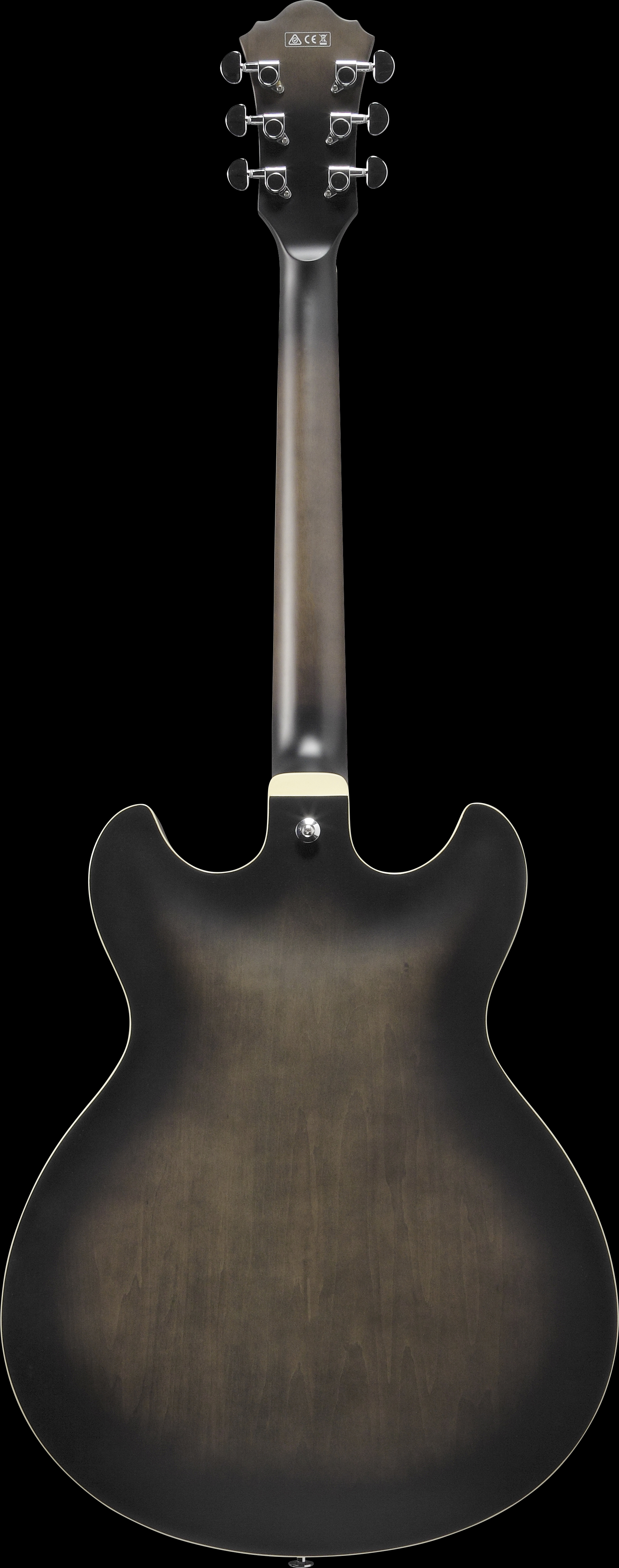 IBANEZ AS53 Artcore Hollowbody Gitarre 6-String - Transparent Black Flat