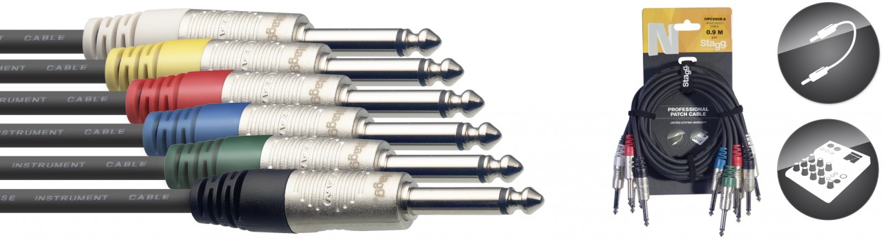 STAGG Patch 30cm KL-KL NPC030R-6