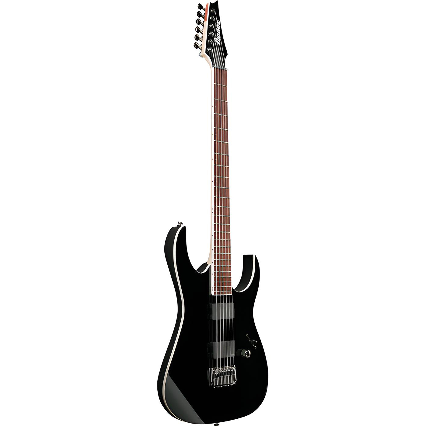 IBANEZ RGIB21-BK Iron Label Black Baritone E-Gitarre B-Stock
