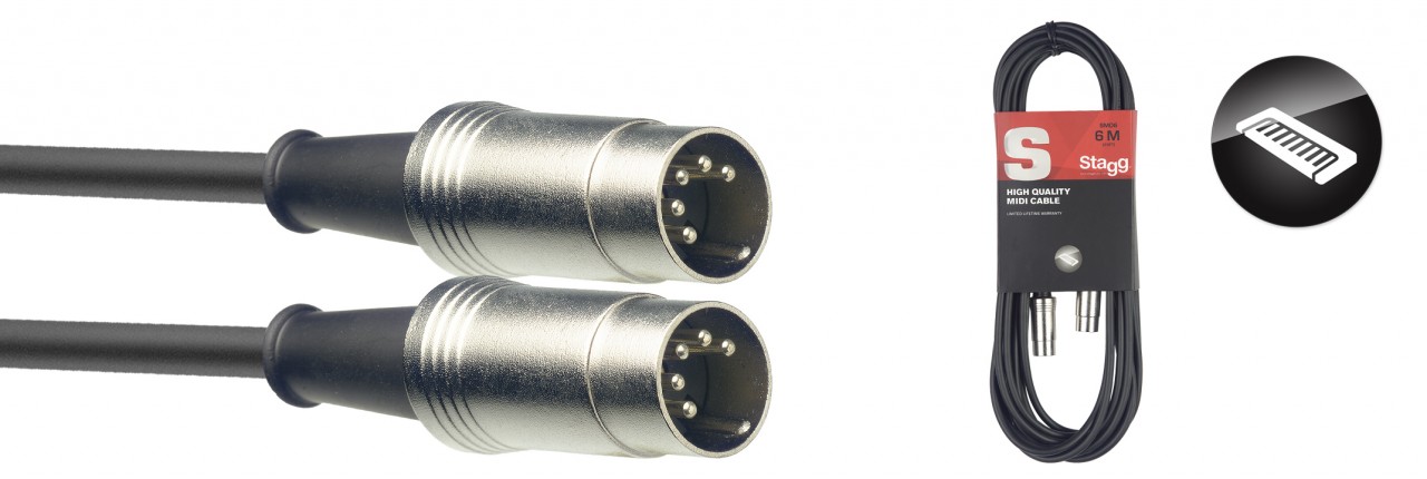 STAGG Midikabel 3m SMD3