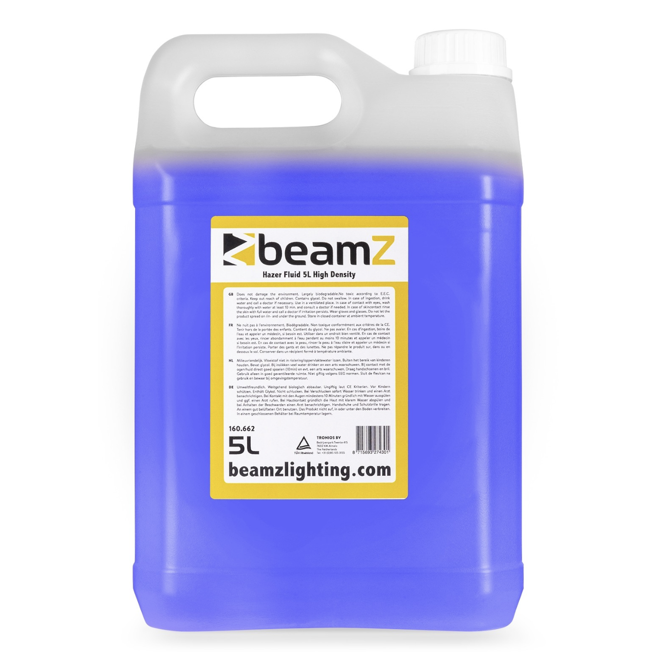 BEAMZ FHF5H HAZER FLUID 5L