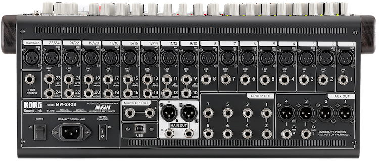 KORG MW-2408 Mixer Hybrid 24 Kanäle