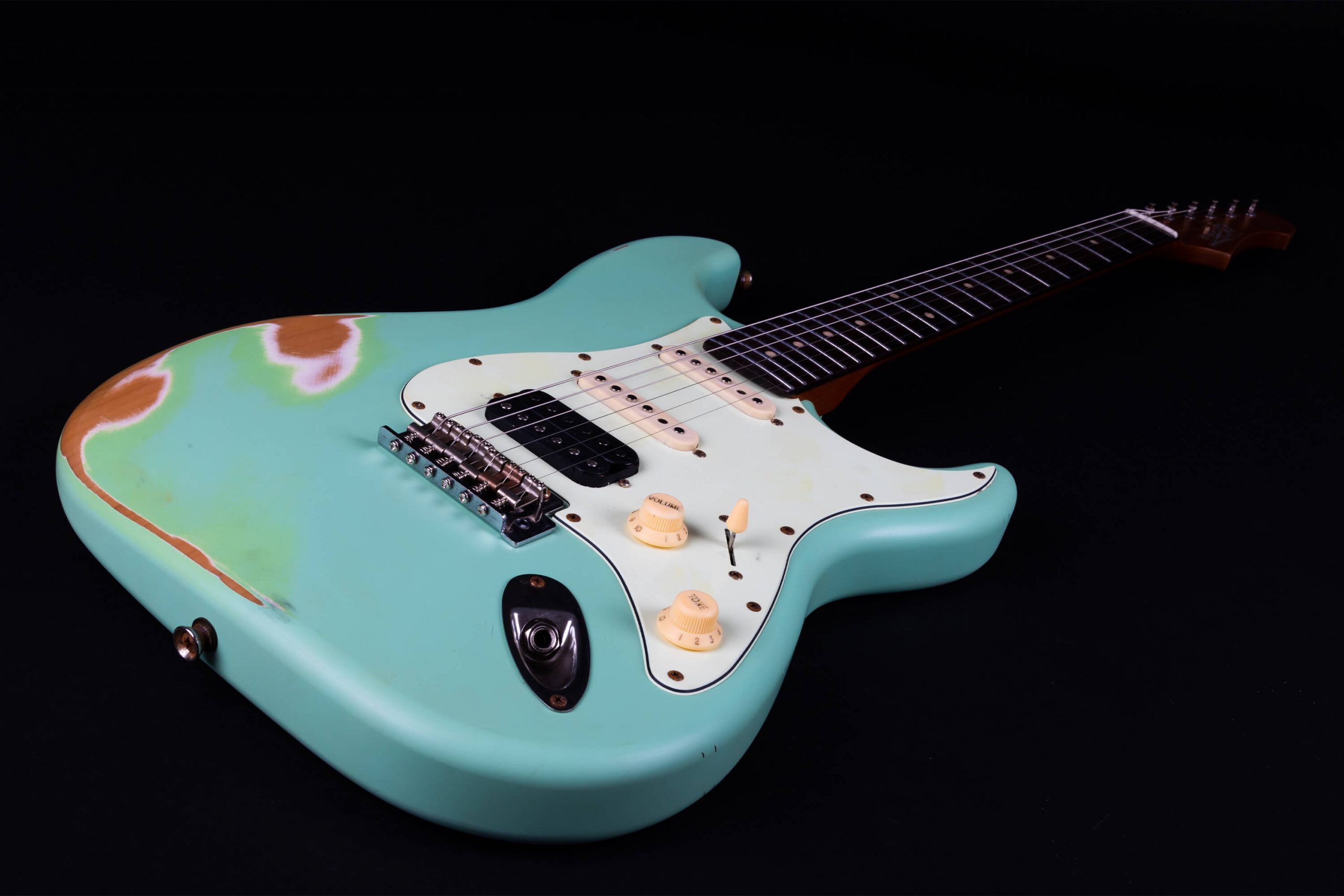 JET Guitars JS400 RSFG Green Relic E-Gitarre