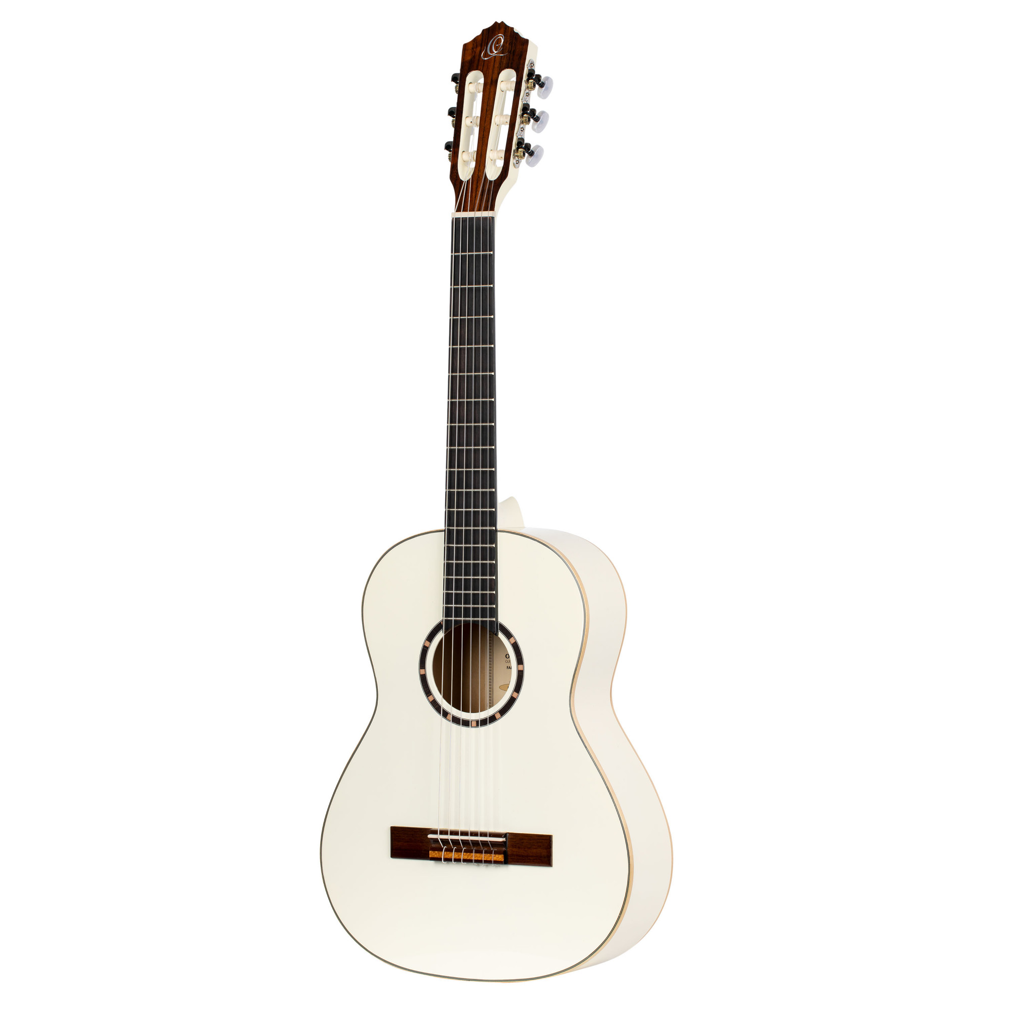 ORTEGA R121-3/4WH 3/4 Konzertgitarre - Weiß - inkl Bag