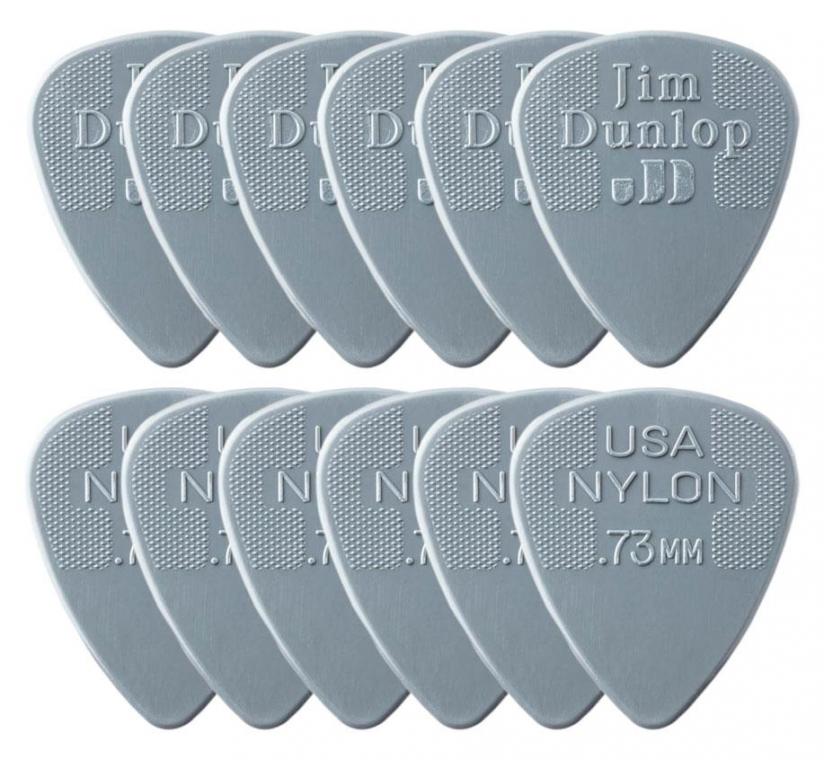 Dunlop Nylon Standard Picks 0,73 mm 12er Player's Pack