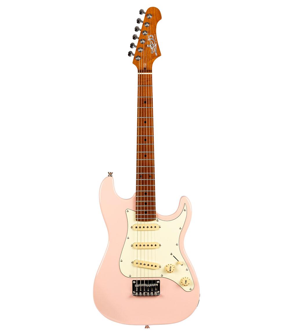 Jet Guitars JS-300 Mini Shell Pink E-Gitarre Shortscael / Kinder