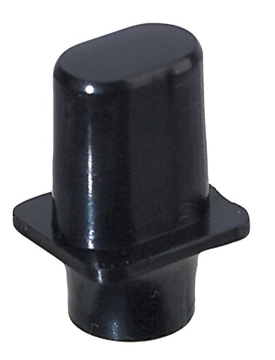 556024 PARTSLAND Schalterknopf T-Modell schwarz 556024