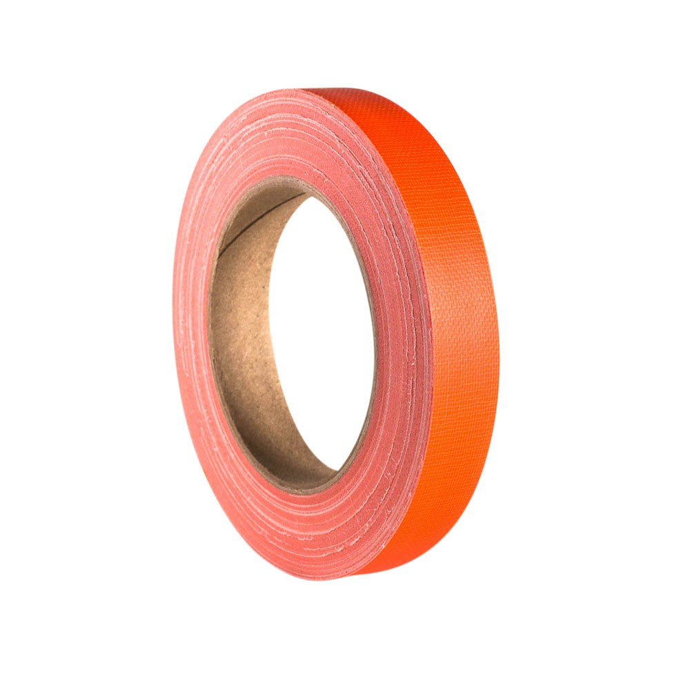 ADAM HALL Gaffer Klebeband Neonorange 19mm x 25m