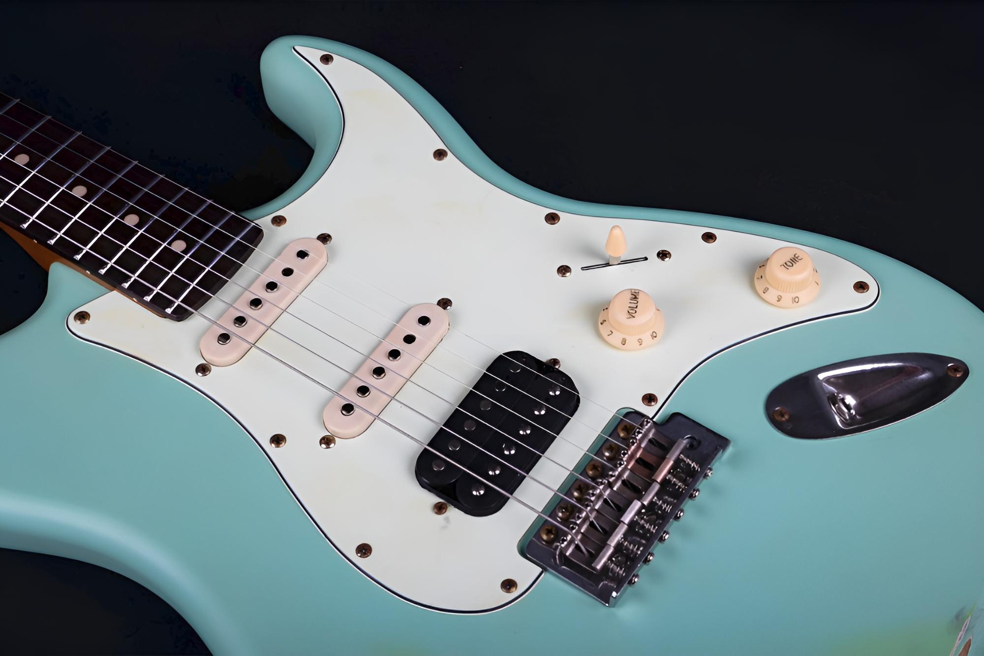 JET Guitars JS400 RSFG Surfgreen Relic E-Gitarre