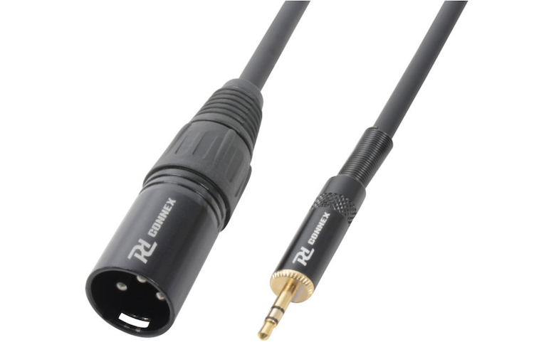 POWER-DYNAMICS-CX47-1-Audio-Kabel-3-5mm-Klinke-Stereo-XLR-m-nnlich-0-5-m POWER DYNAMICS CX47-1 Audio Kabel 3.5mm Klinke Stereo - XLR männlich 0,5 m