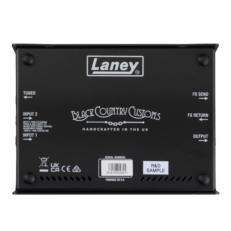LANEY BCC-DB-EAST-PRE – Nathan East Signature Bass Preamp