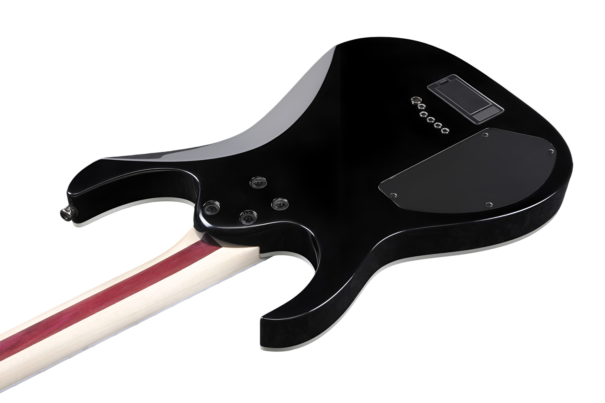 IBANEZ RGIB21-BK Iron Label Black Baritone E-Gitarre B-Stock