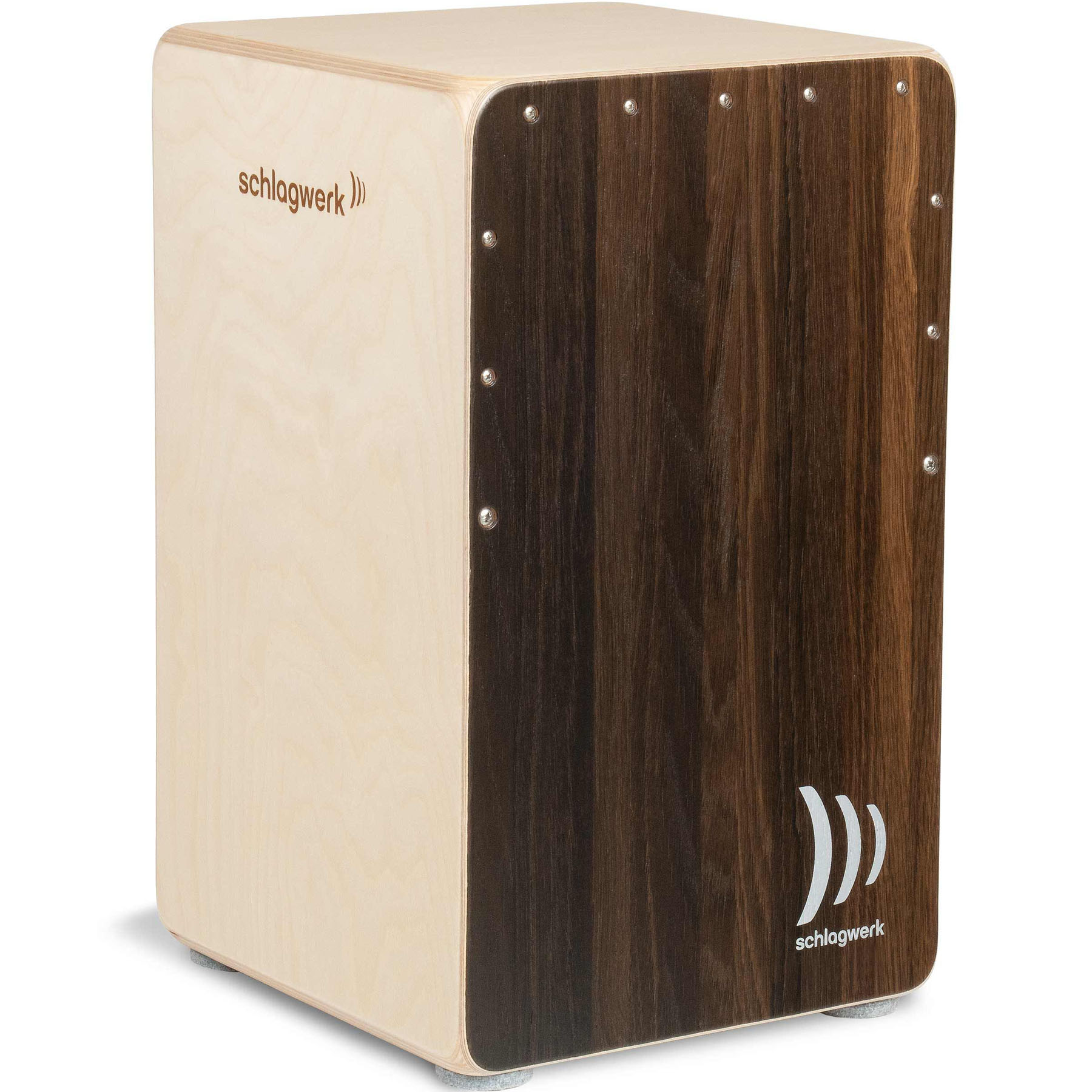 Schlagwerk CP408ST 2inOne Dark Oak SoftTouch Cajon