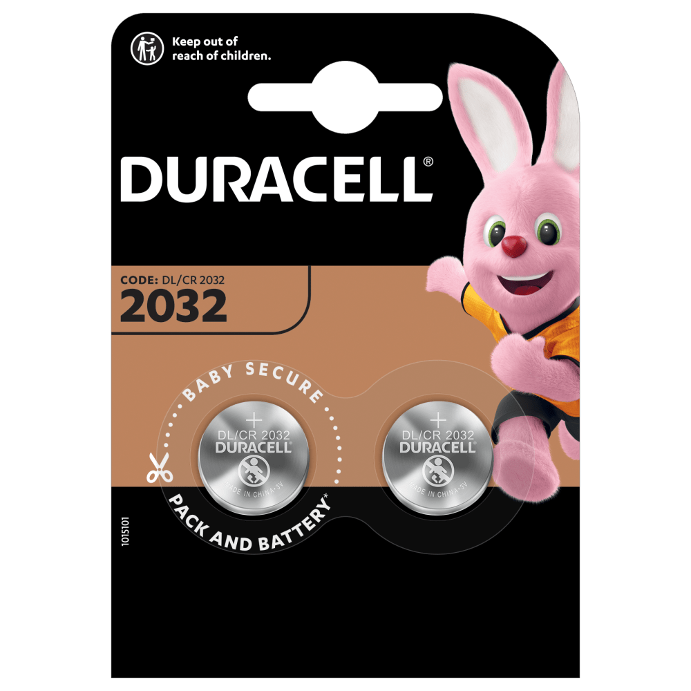 Duracell_2032_Blister DURACELL 2032 Lithium Batterie 3 V 2er Blister