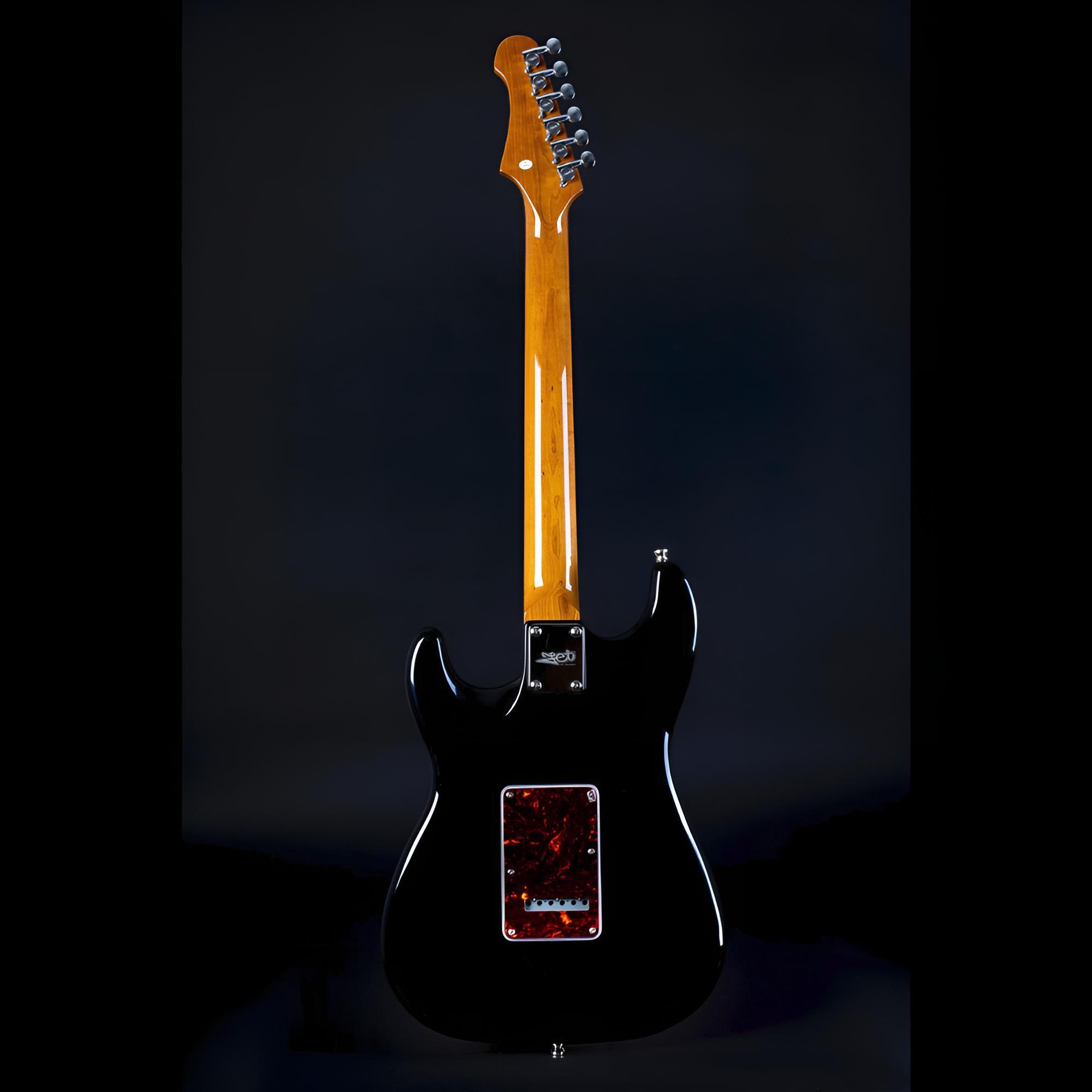 JET Guitars JS300 BK Black E-Gitarre