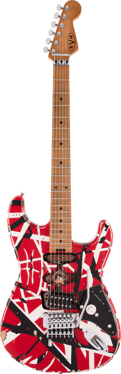 EVH Striped Series  Frankenstein Frankie