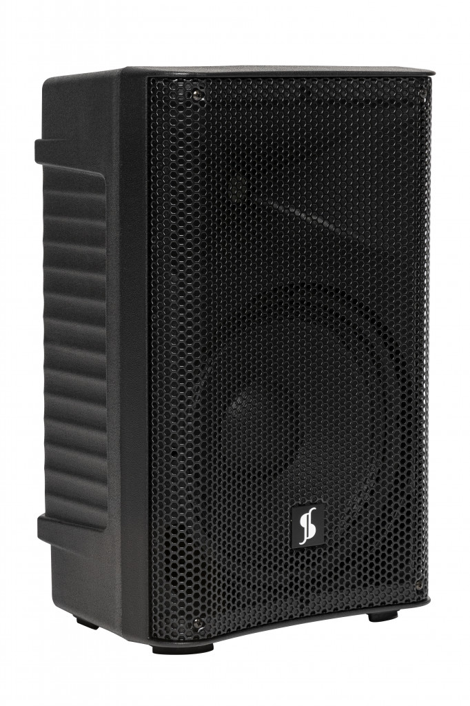 STAGG AS10BEU 10” aktiver 2-weg Lautsprecher mit Akku, Class D, Bluetooth 125 Watt