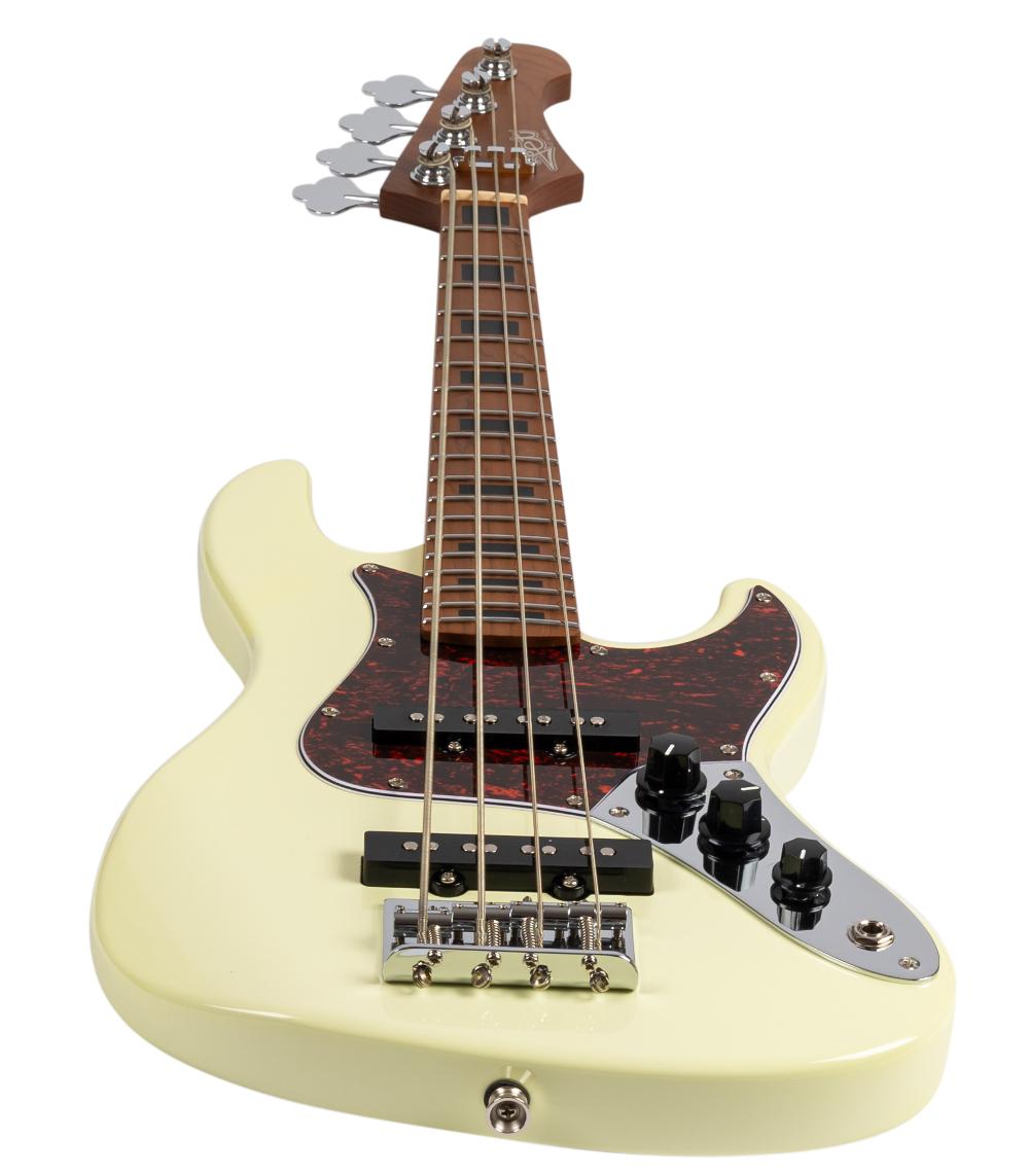 Jet Guitars JB-300 Travel Bass OW Olympic White