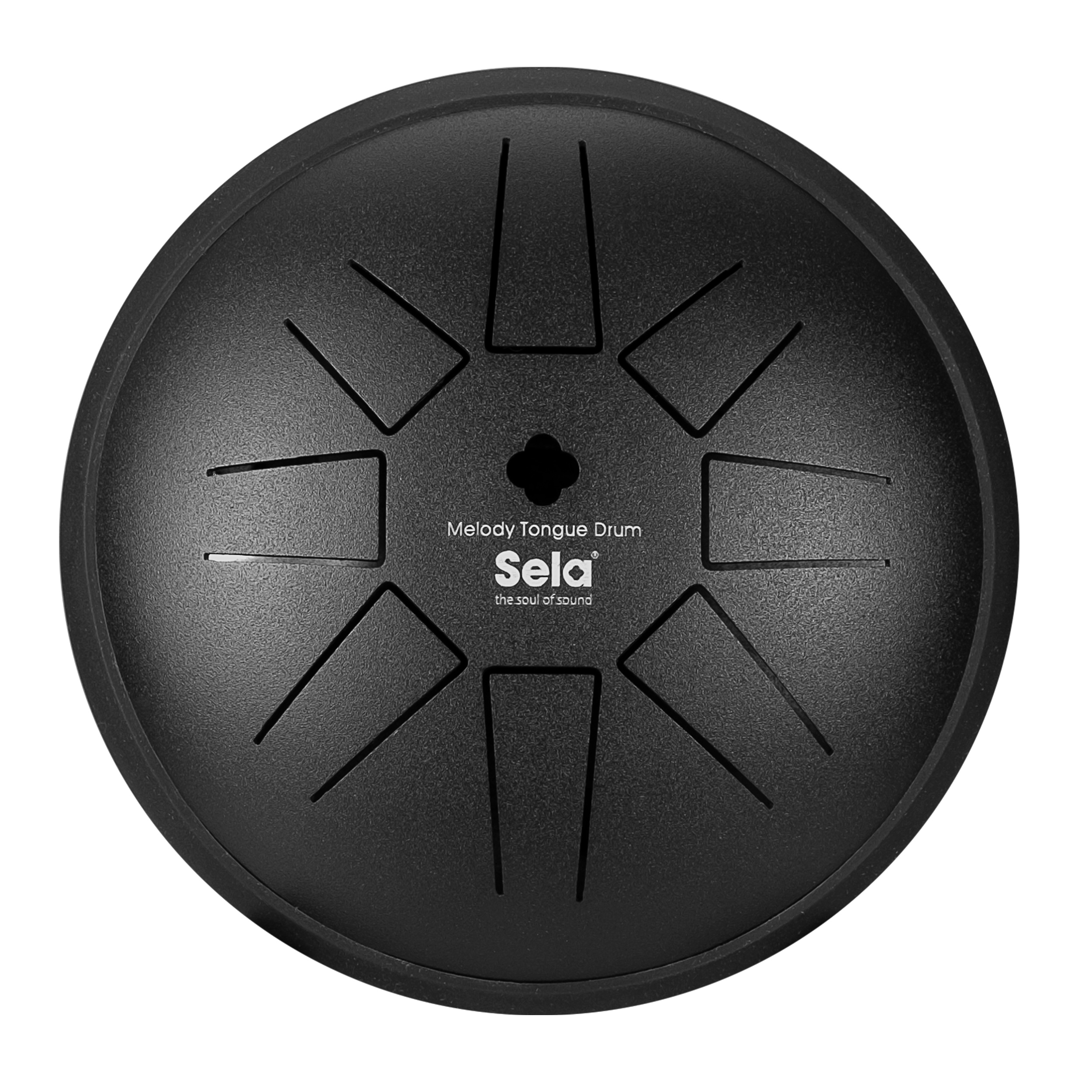 SELA Melody Tongue Drum 6“ C Major Black
