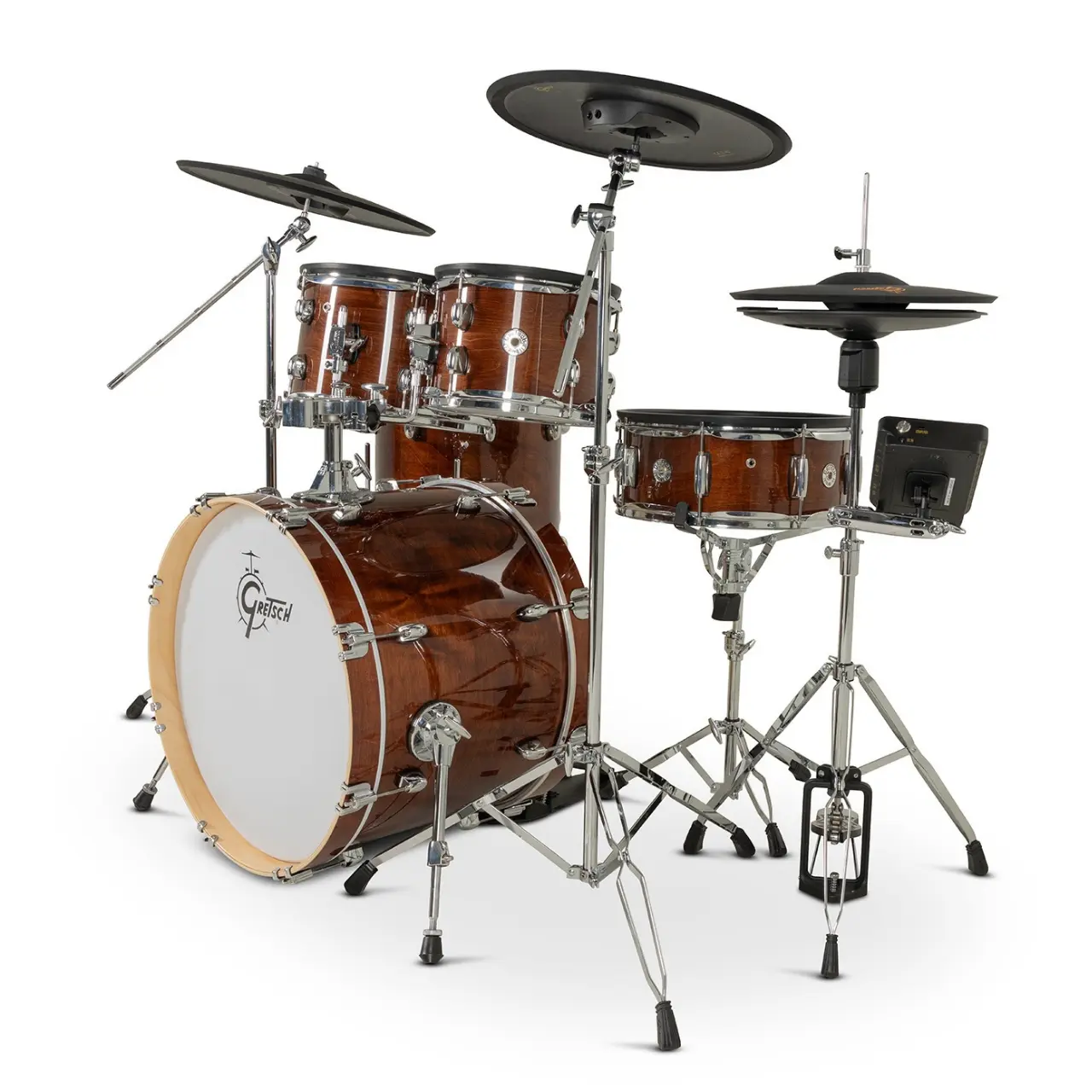 GRETSCH Catalina EVO 5 Piece Kit - Walnut Glaze – E-Drumset
