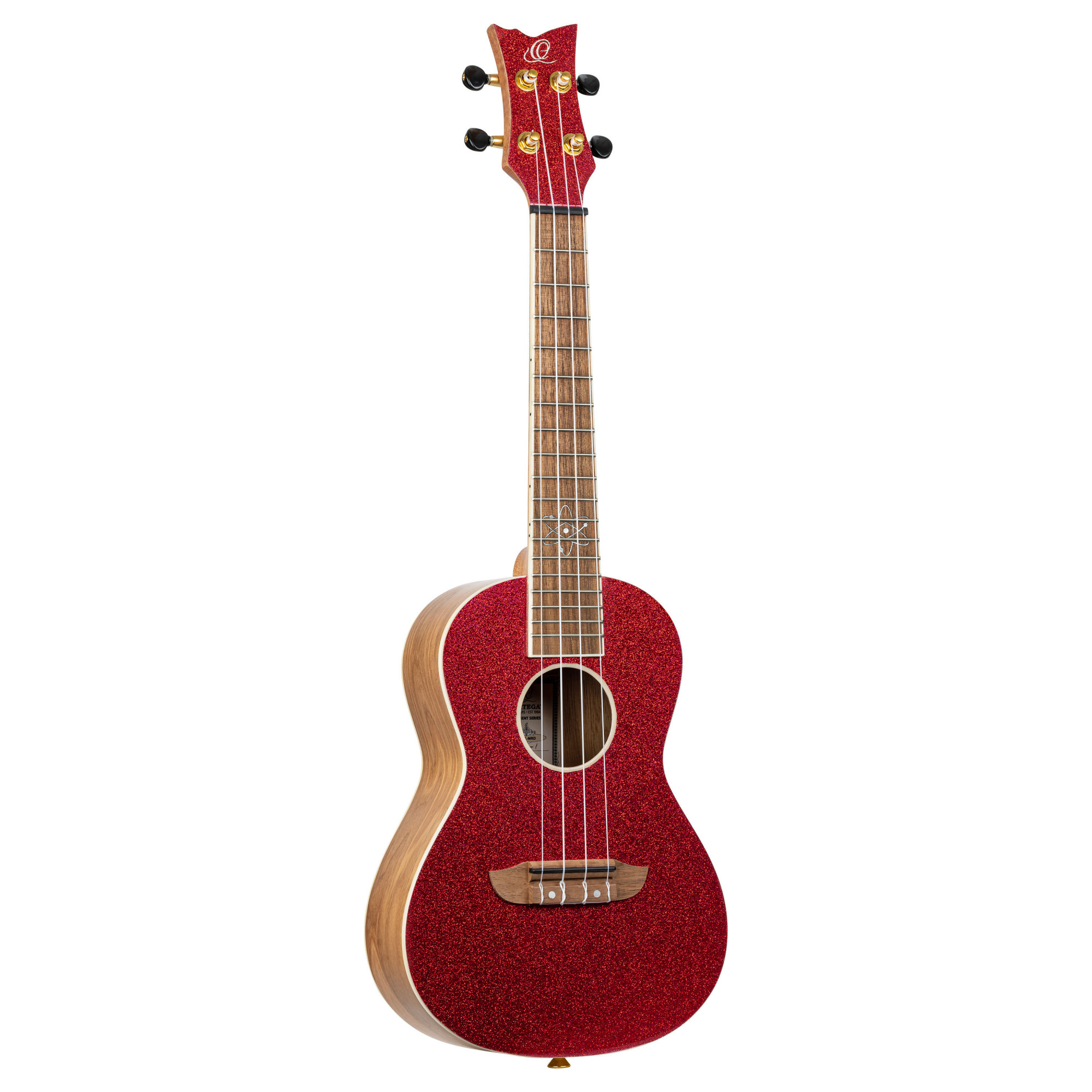 ORTEGA Element Series Konzert Ukulele 4 String - Metallic Red + Bag