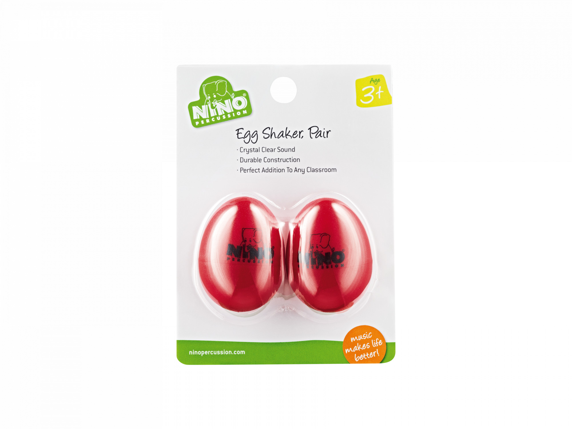 NINO Percussion Egg Shaker NINO540R-2