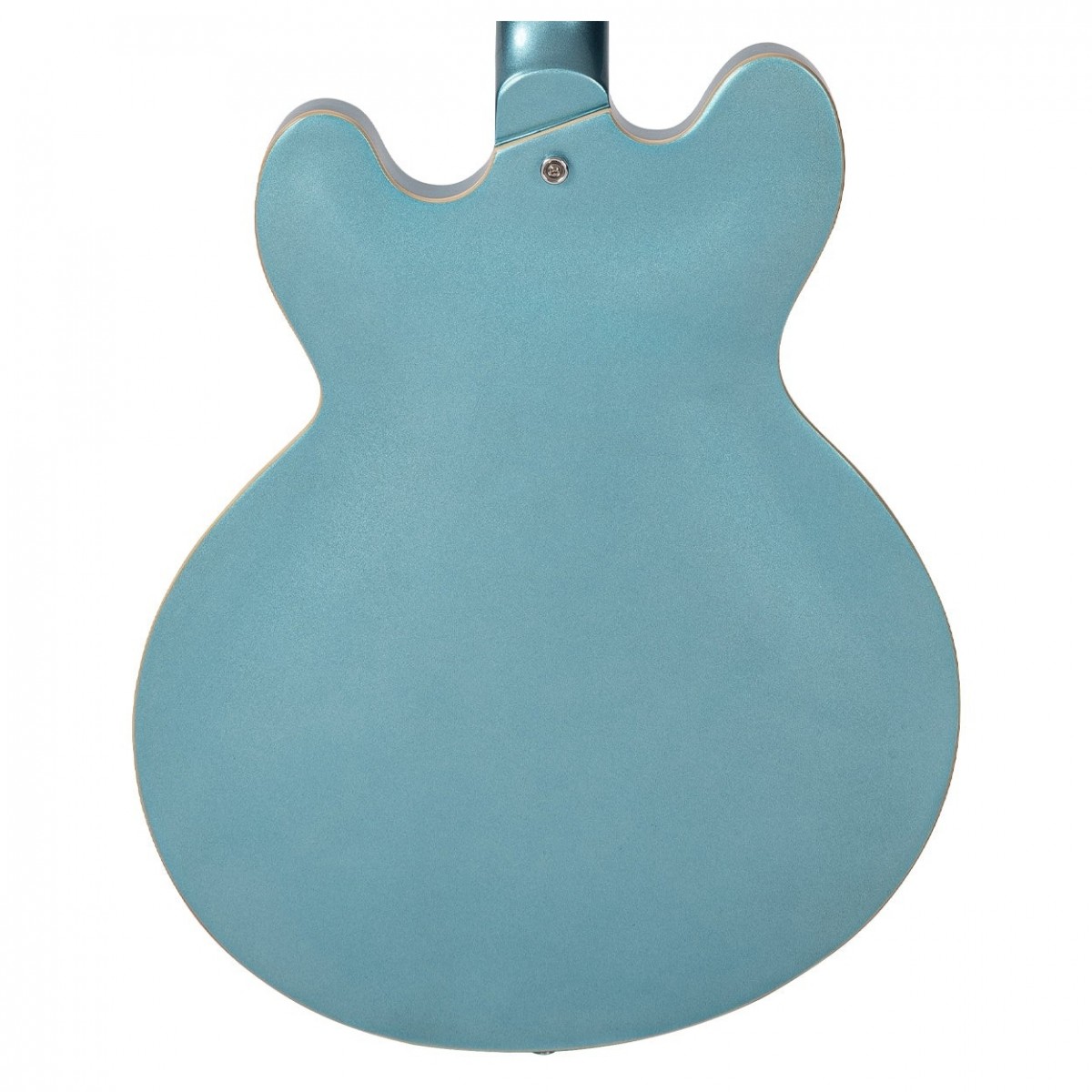 VINTAGE VSA550 "Pretender" Semi Hollow, Gun Hill Blue