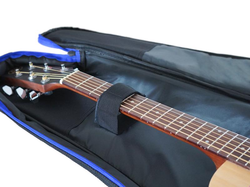 LENZ Gitarrentasche für Westerngitarre L-004B Blau