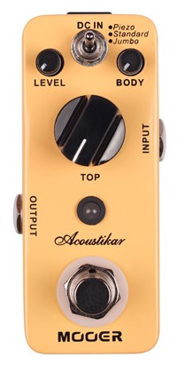 MOOER MAC 1 Acoustikar Simulator Pedal