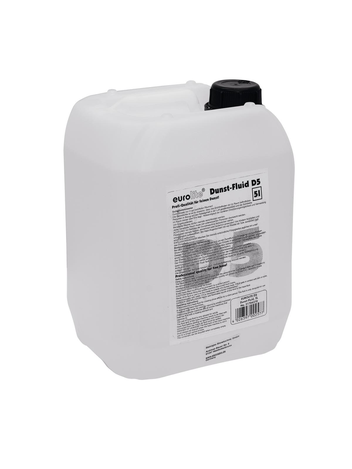 EUROLITE D-5 Dunst-Fluid 5 Liter für Hazer