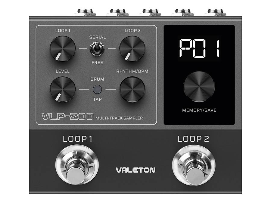 VALETON VLP-200 Multitrack Stereo Loop Station