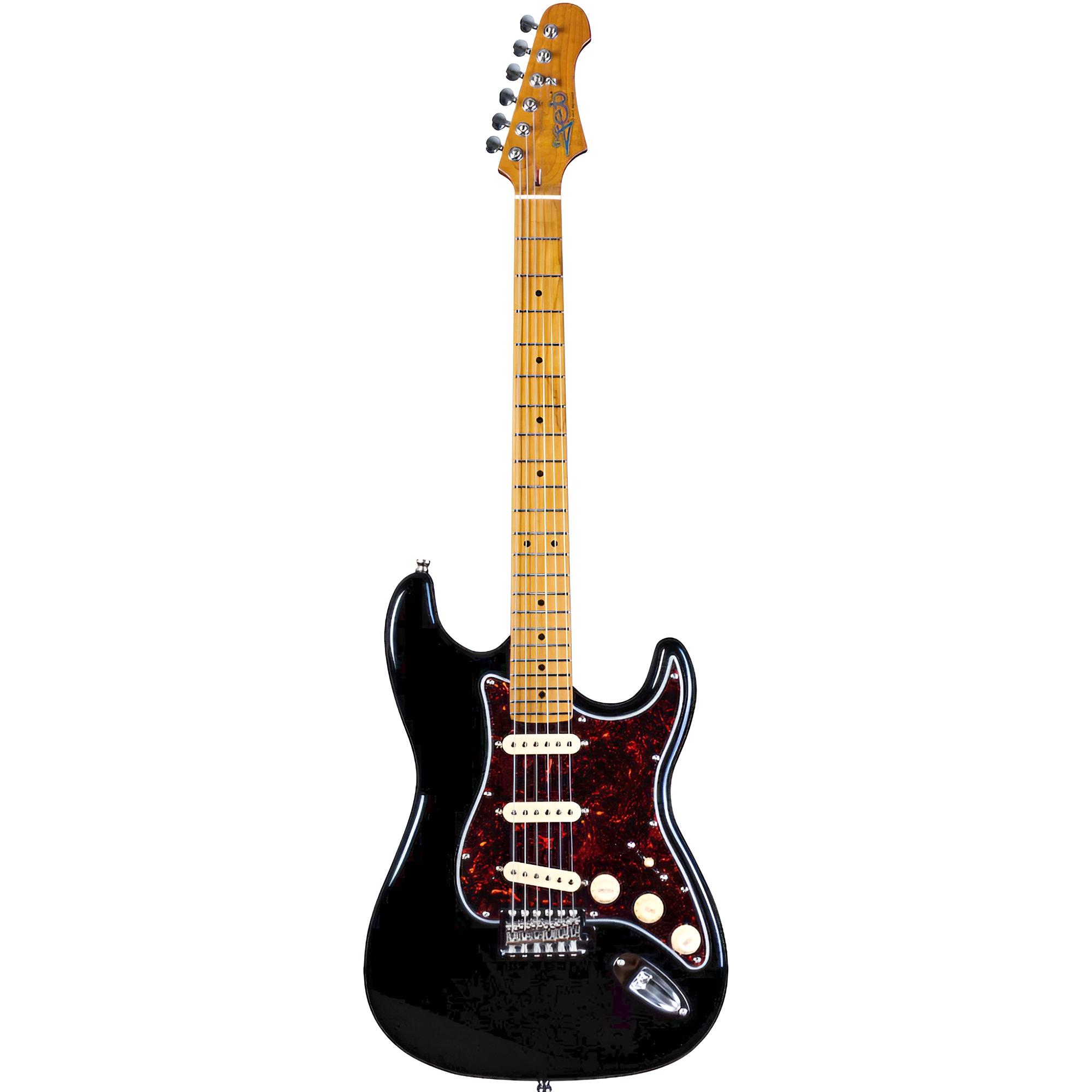 JET Guitars JS300 BK Black E-Gitarre