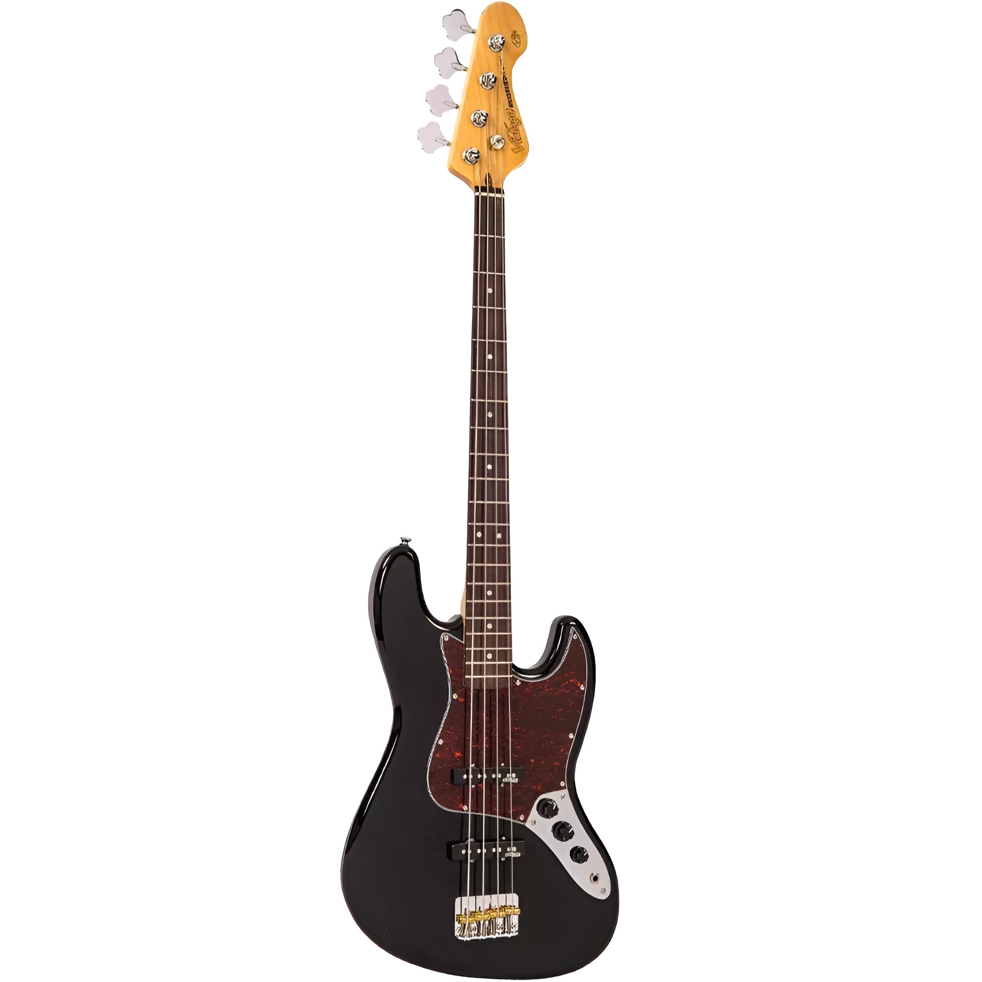 VINTAGE Reissued Bass VJ74BLK