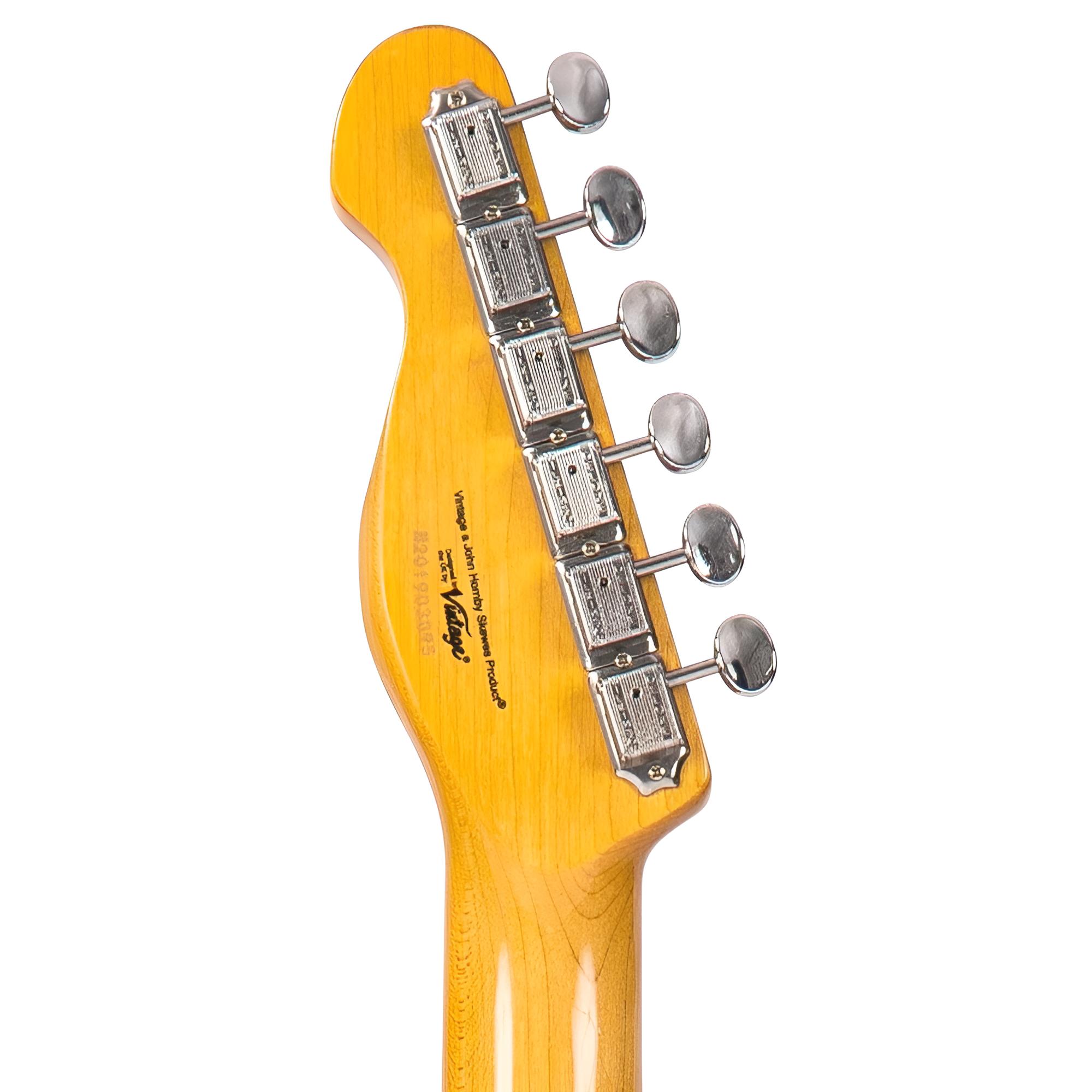 VINTAGE Reissued V52BS Butterscotch T-Style E-Gitarre