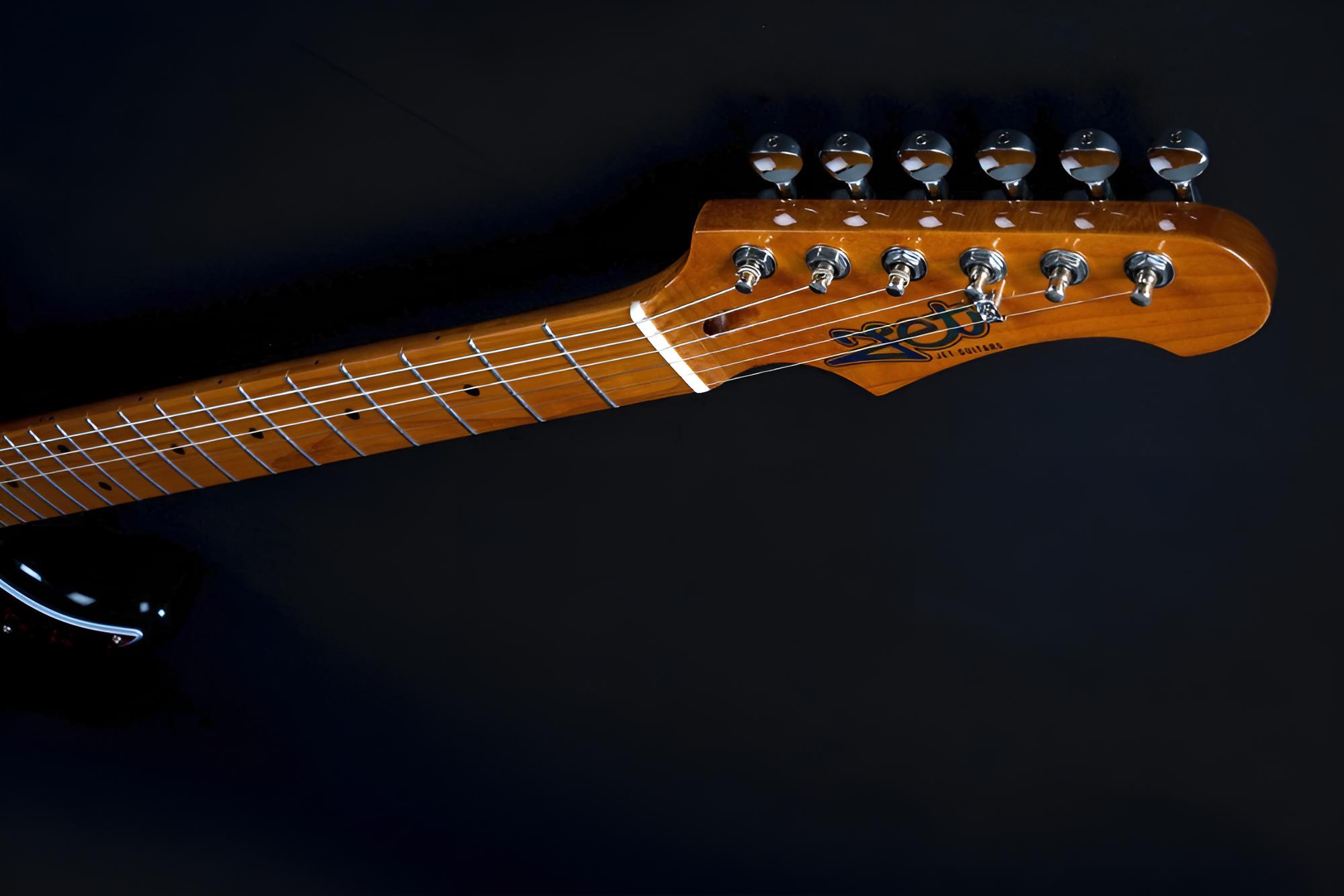 JET Guitars JS300 BK Black E-Gitarre