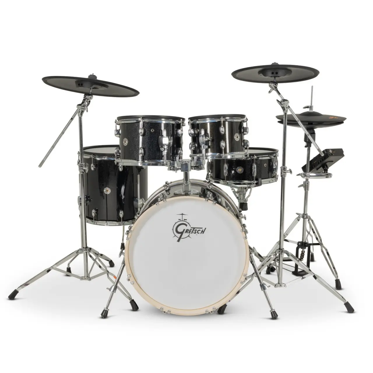 GRETSCH Catalina EVO 5 Piece Kit - Black Sparkle – E-Drumset
