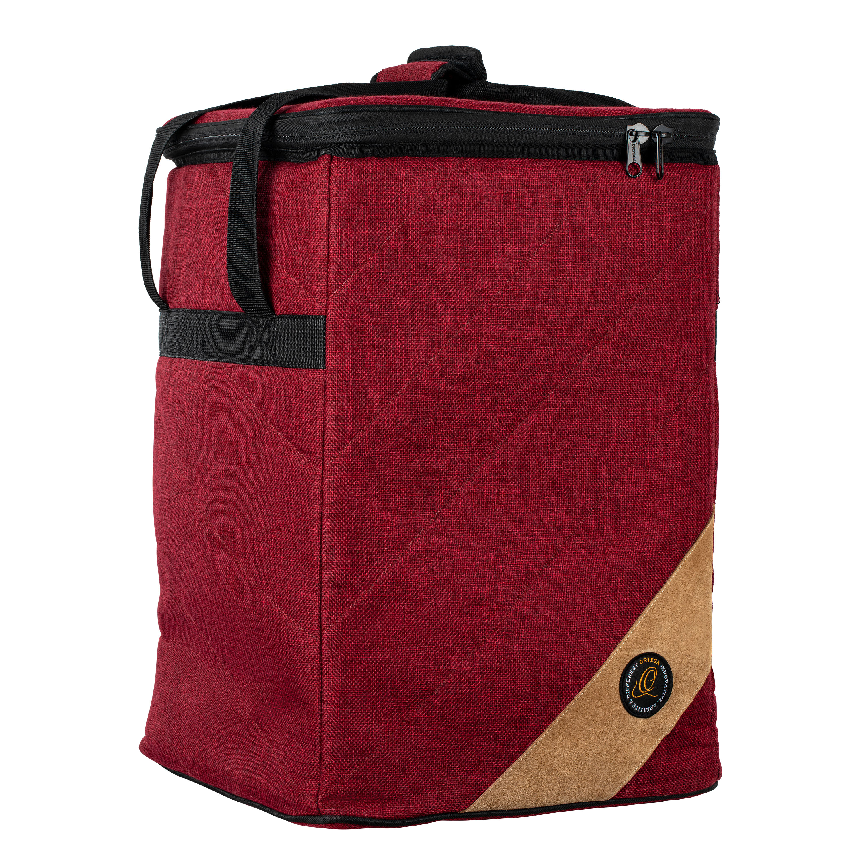 1dd34b2a-a689-41ac-8115-b3df10f82193 ORTEGA OGBCJ-BX Premium Cajon Bag - Bordeaux Wine