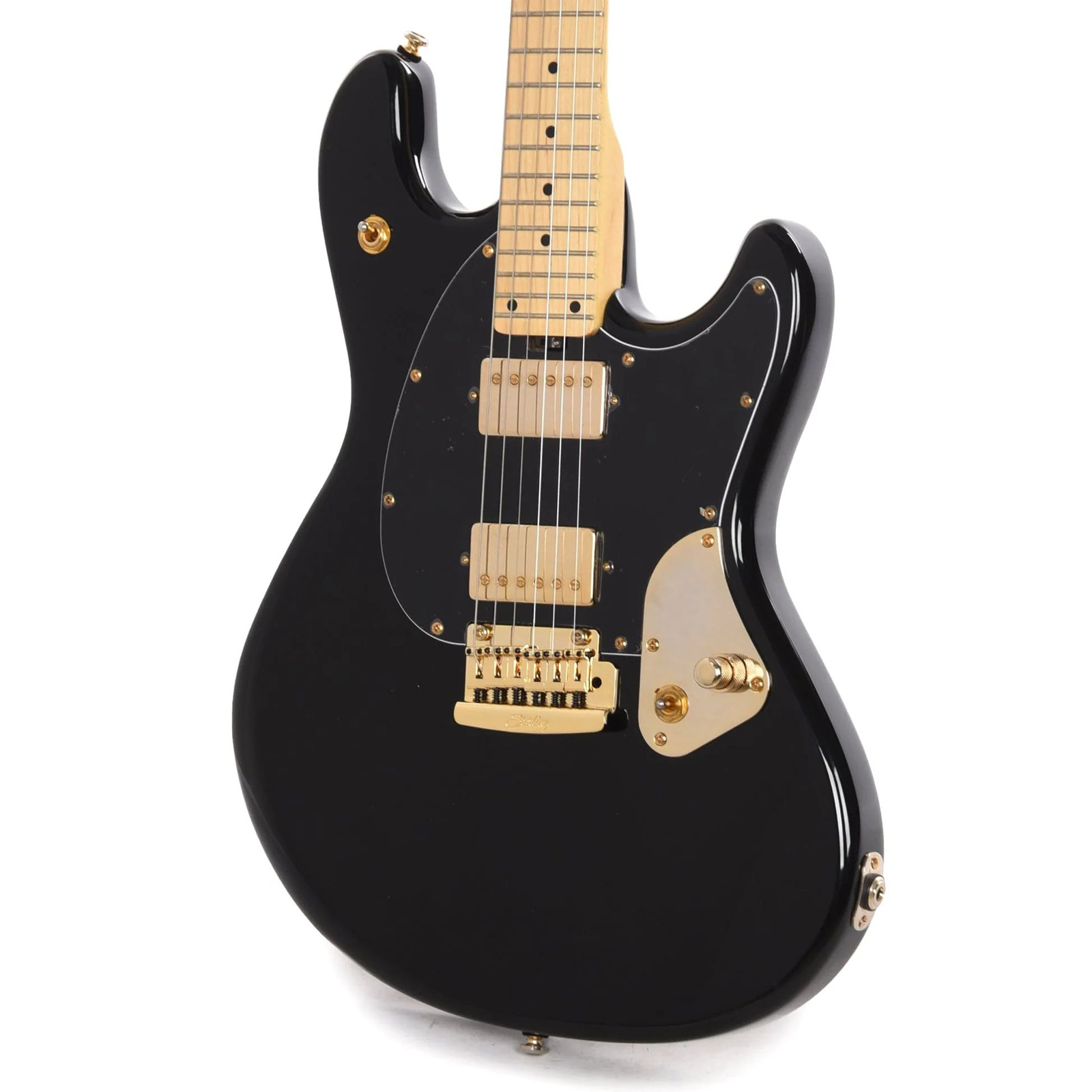 Sterling by Music Man Jared Dines Artist Series Schwarz