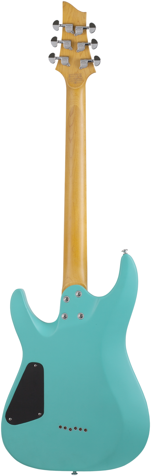 SCHECTER SC428 E-Gitarre, C-6 Deluxe, Satin Aqua