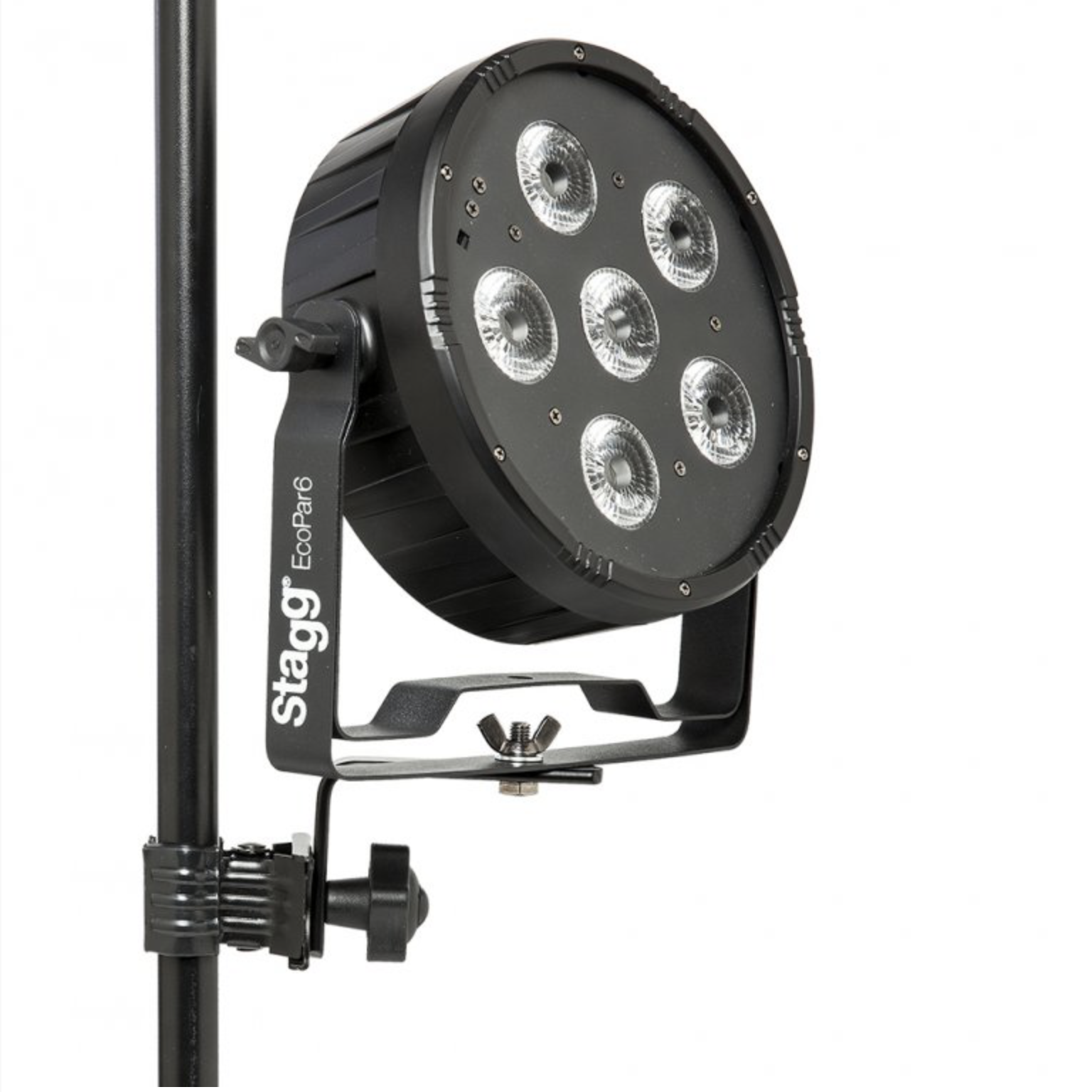 STAGG SCL-LIGHT1 Lichthalterung, mit Klammer, kurz