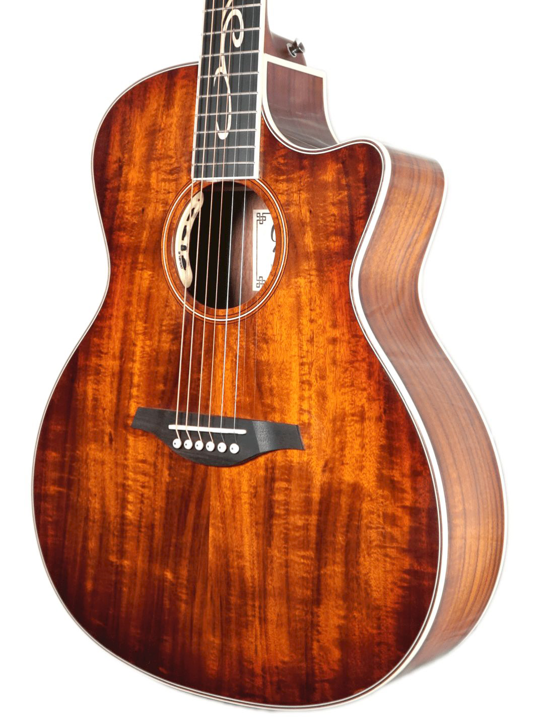 YOU'S GUITARS VK23E GAC Koa Westerngitarre