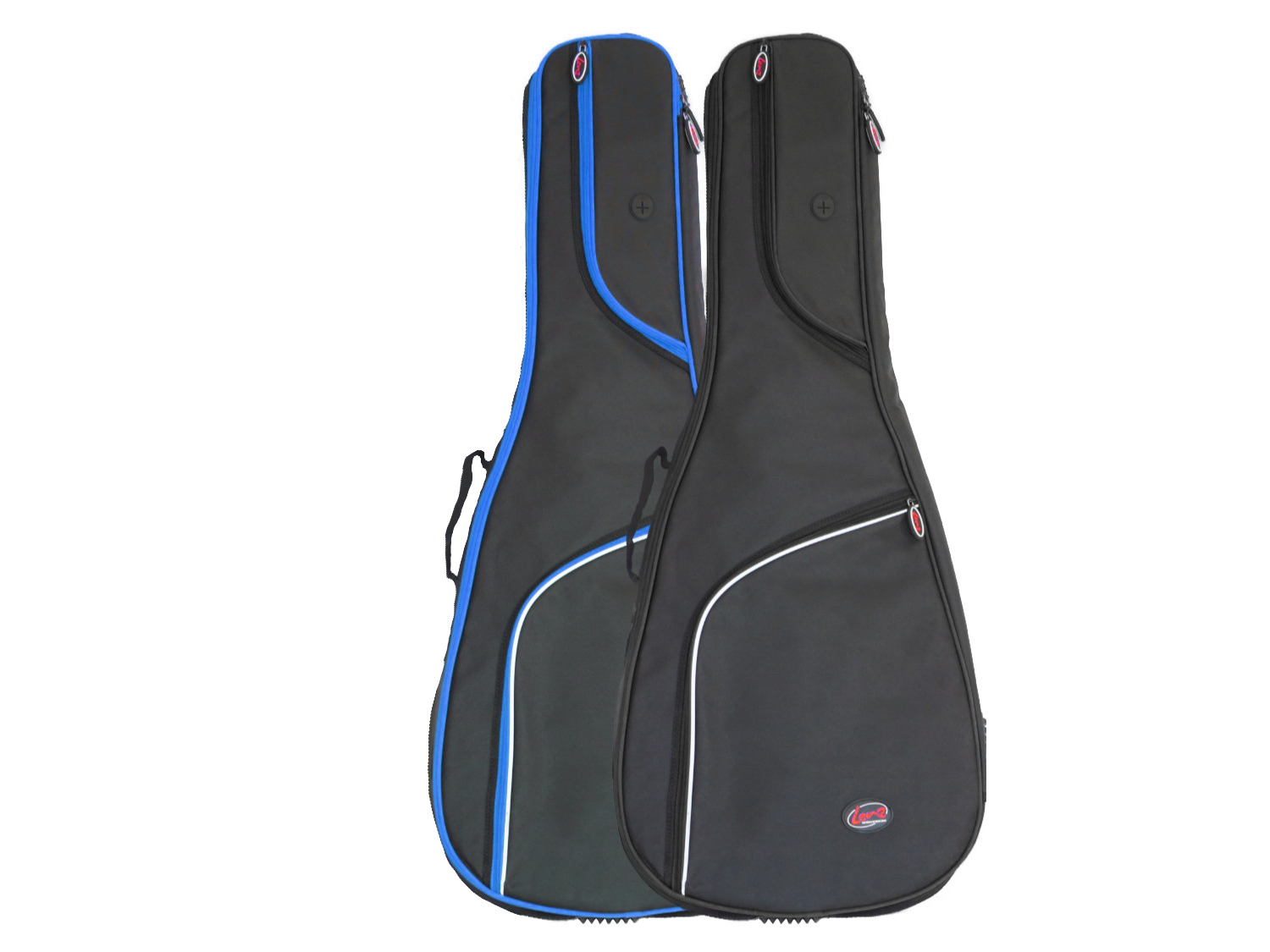LENZ Gitarrentasche für Westerngitarre L-004B Blau